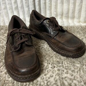 Dr. Martens brown Maddock leather casual Shoes sz 13M